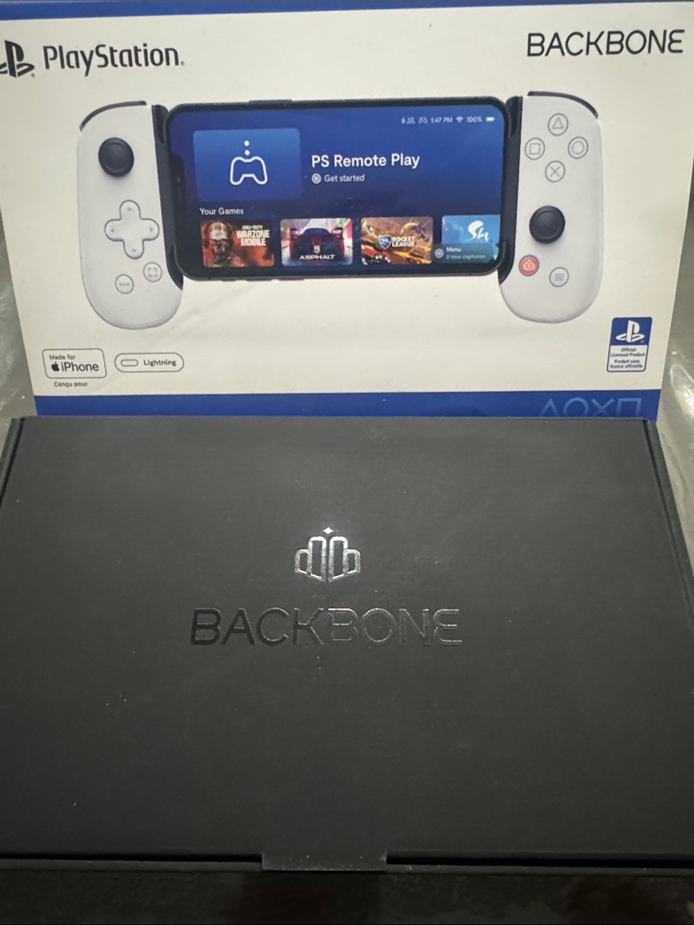 PlayStation PS Remote Play Mobile Controller - White